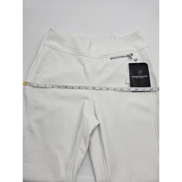 Obermeyer Women's 12 White Jinks ITB Softshell Snow/Ski Pants NWT - Picture 8 of 16